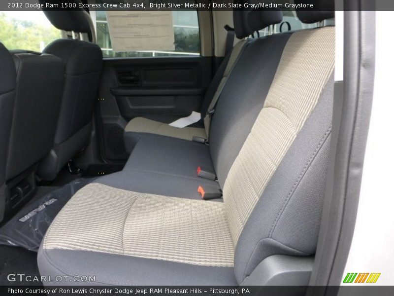 Bright Silver Metallic / Dark Slate Gray/Medium Graystone 2012 Dodge Ram 1500 Express Crew Cab 4x4
