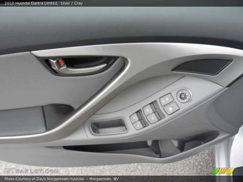 Silver / Gray 2013 Hyundai Elantra Limited