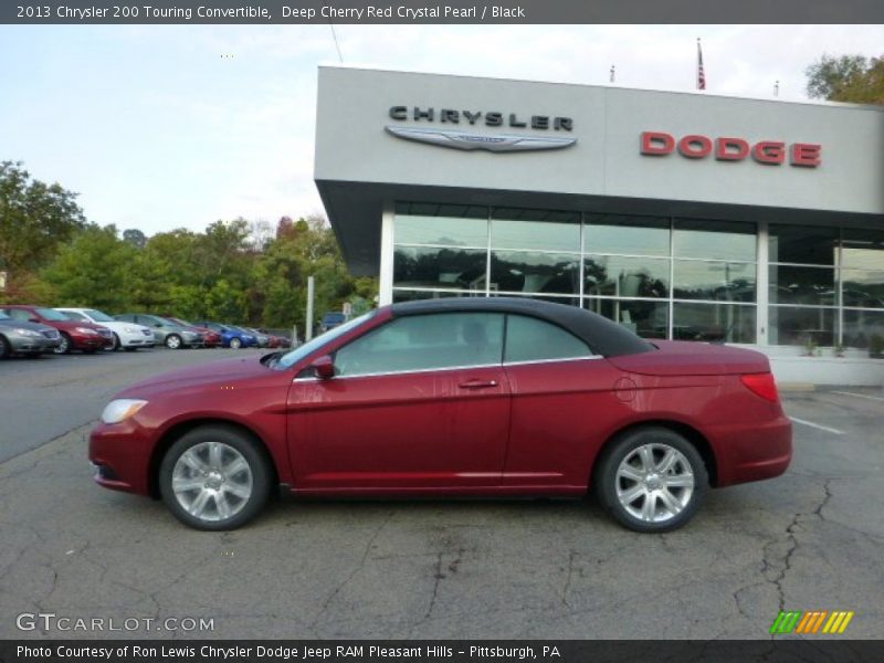  2013 200 Touring Convertible Deep Cherry Red Crystal Pearl