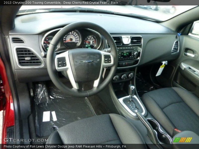 Black Interior - 2013 200 Touring Convertible 