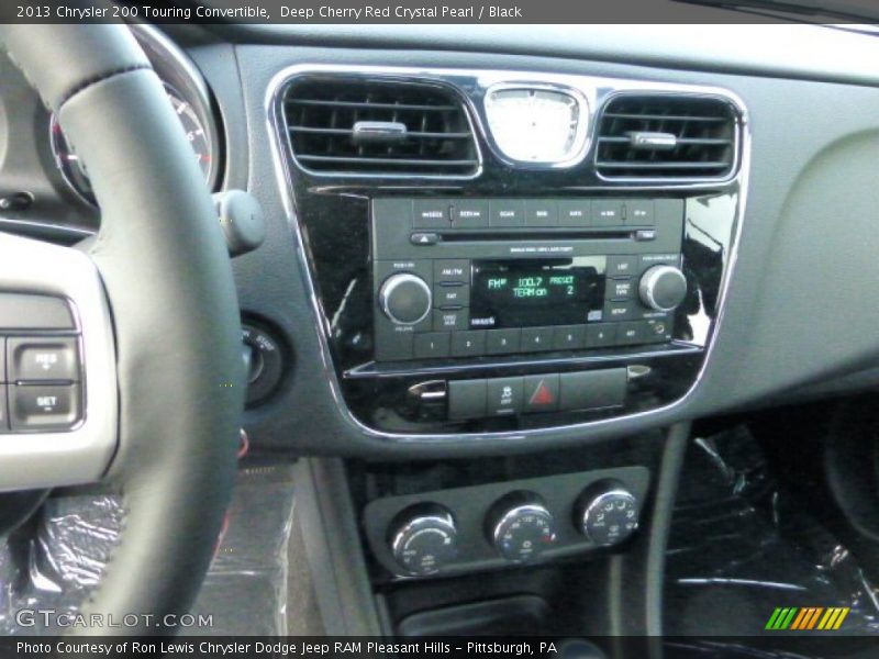 Controls of 2013 200 Touring Convertible