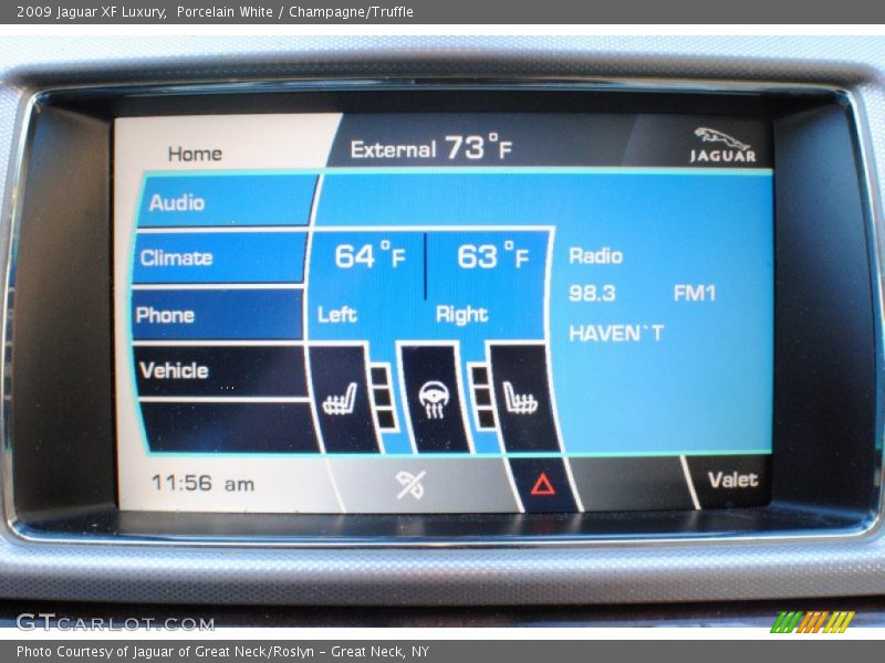Porcelain White / Champagne/Truffle 2009 Jaguar XF Luxury