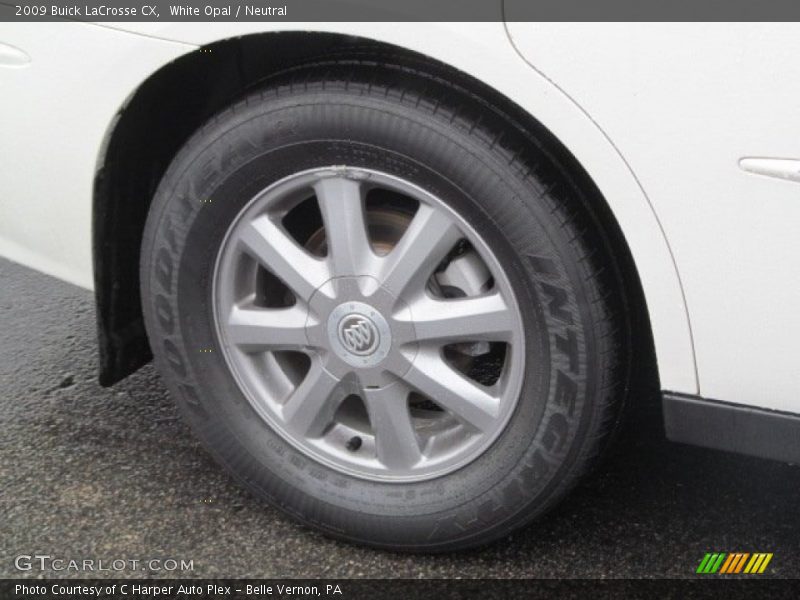 White Opal / Neutral 2009 Buick LaCrosse CX