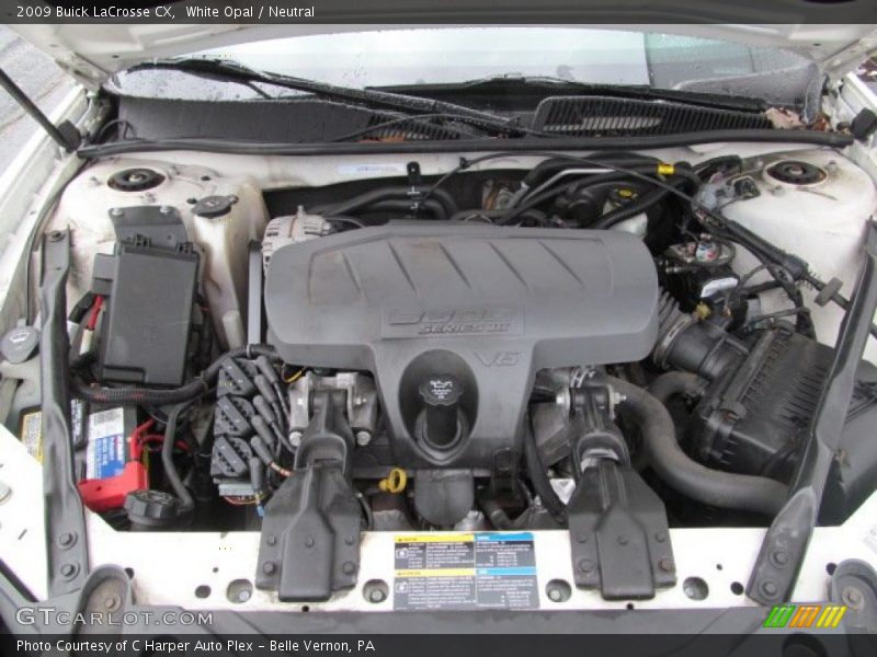 White Opal / Neutral 2009 Buick LaCrosse CX