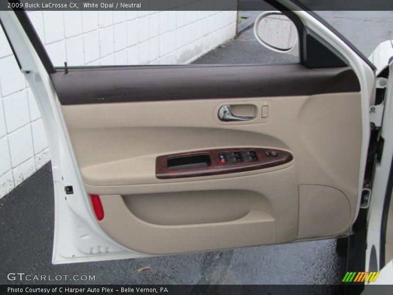 White Opal / Neutral 2009 Buick LaCrosse CX