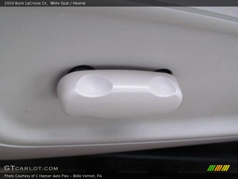 White Opal / Neutral 2009 Buick LaCrosse CX