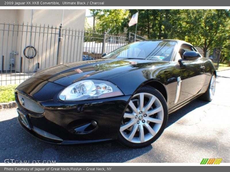 Ultimate Black / Charcoal 2009 Jaguar XK XK8 Convertible