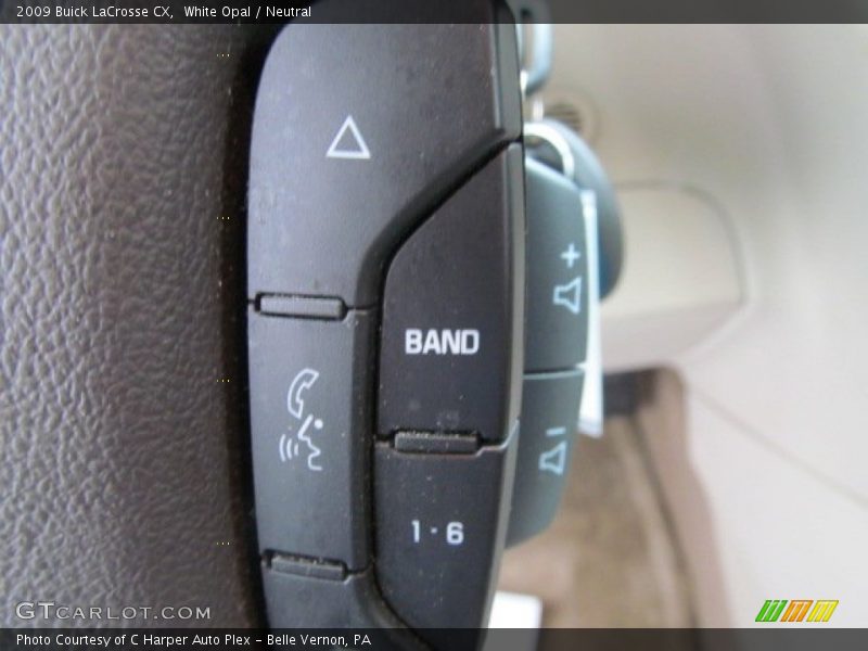 White Opal / Neutral 2009 Buick LaCrosse CX
