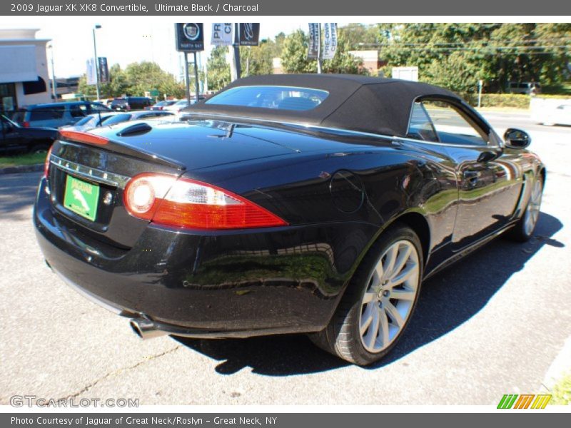 Ultimate Black / Charcoal 2009 Jaguar XK XK8 Convertible