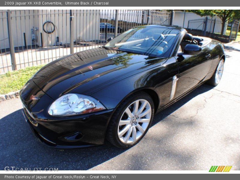 Ultimate Black / Charcoal 2009 Jaguar XK XK8 Convertible