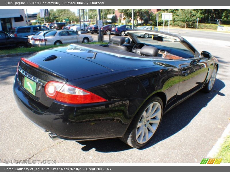 Ultimate Black / Charcoal 2009 Jaguar XK XK8 Convertible