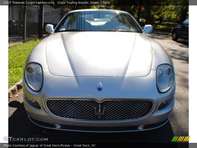 Grigio Touring Metallic (Silver) / Nero 2005 Maserati Coupe Cambiocorsa
