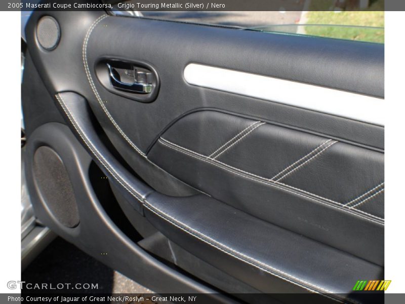 Grigio Touring Metallic (Silver) / Nero 2005 Maserati Coupe Cambiocorsa