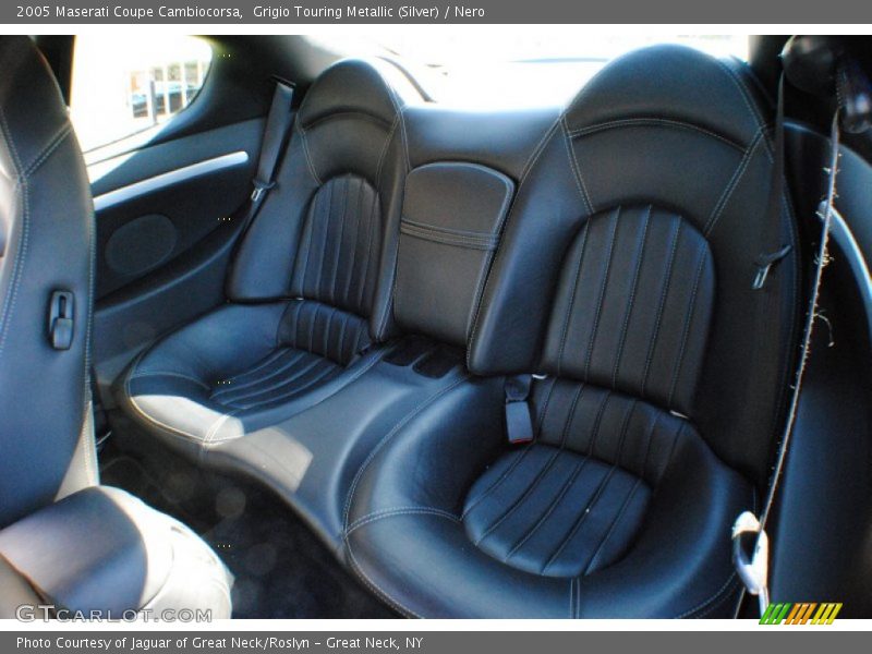 Rear Seat of 2005 Coupe Cambiocorsa