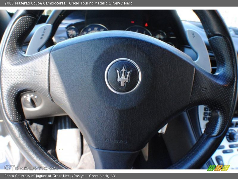 Grigio Touring Metallic (Silver) / Nero 2005 Maserati Coupe Cambiocorsa