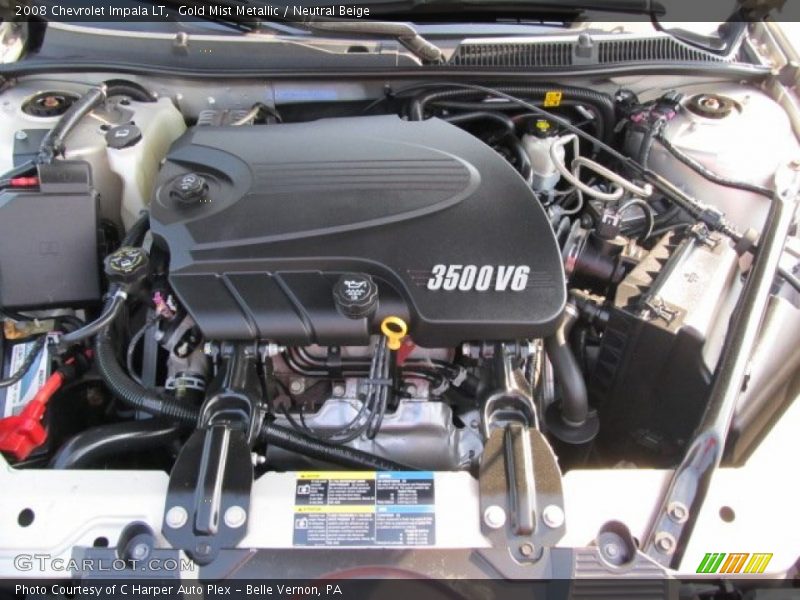 Gold Mist Metallic / Neutral Beige 2008 Chevrolet Impala LT