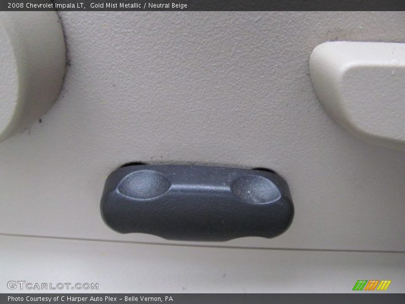 Gold Mist Metallic / Neutral Beige 2008 Chevrolet Impala LT