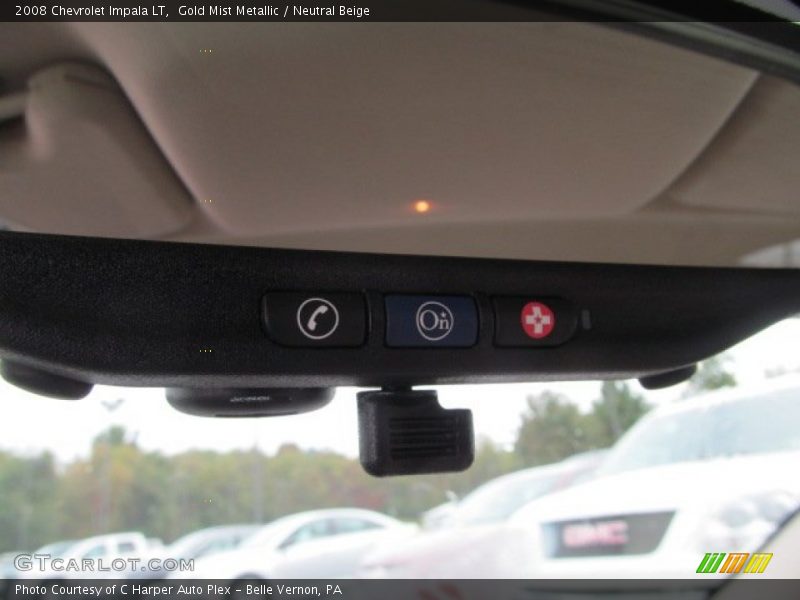 Gold Mist Metallic / Neutral Beige 2008 Chevrolet Impala LT