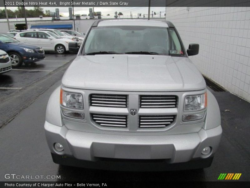 Bright Silver Metallic / Dark Slate Gray 2011 Dodge Nitro Heat 4x4