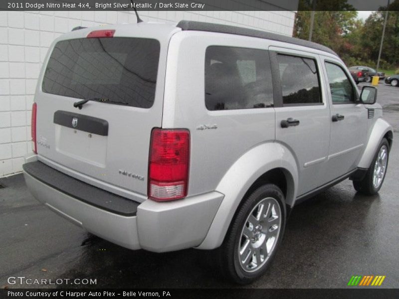 Bright Silver Metallic / Dark Slate Gray 2011 Dodge Nitro Heat 4x4