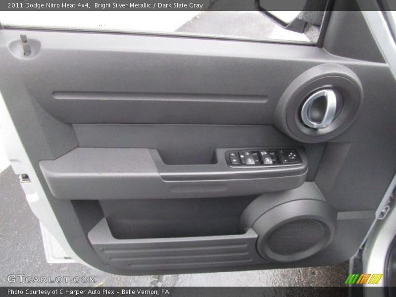 Bright Silver Metallic / Dark Slate Gray 2011 Dodge Nitro Heat 4x4