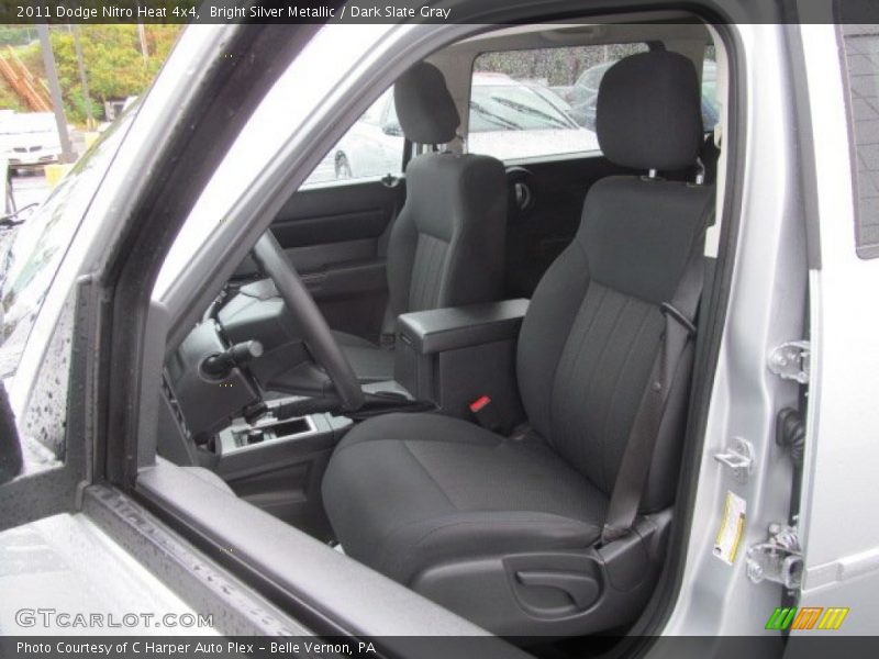 Bright Silver Metallic / Dark Slate Gray 2011 Dodge Nitro Heat 4x4