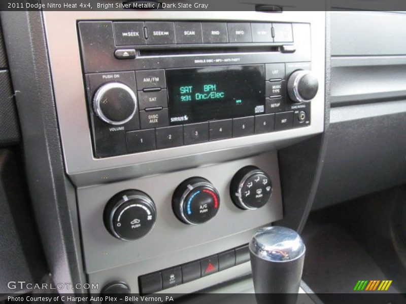 Bright Silver Metallic / Dark Slate Gray 2011 Dodge Nitro Heat 4x4