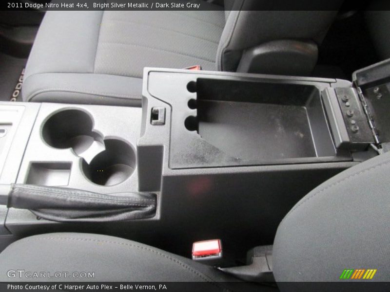 Bright Silver Metallic / Dark Slate Gray 2011 Dodge Nitro Heat 4x4