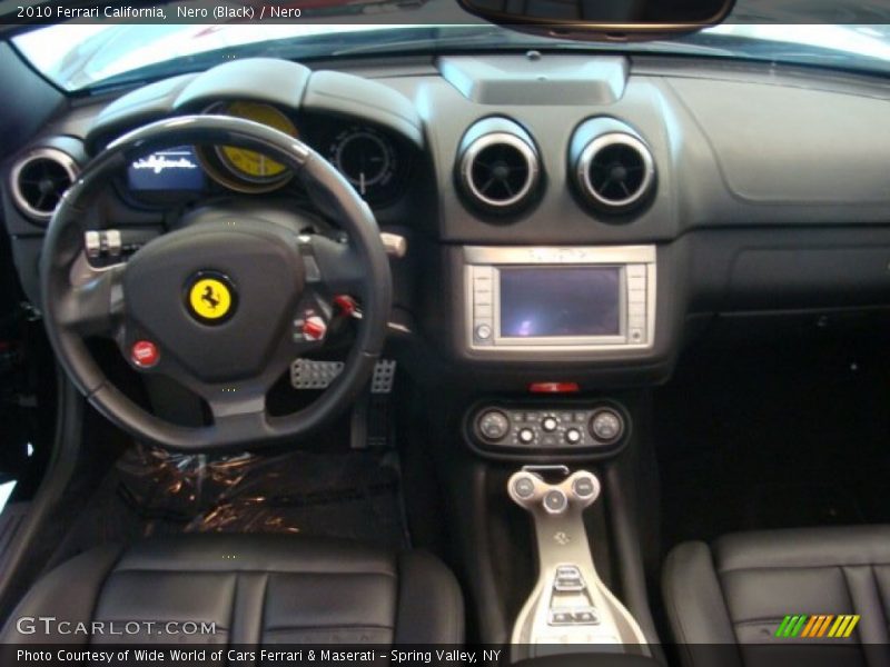 Dashboard of 2010 California 