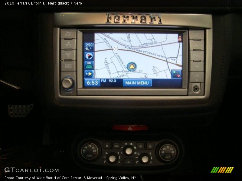 Navigation of 2010 California 