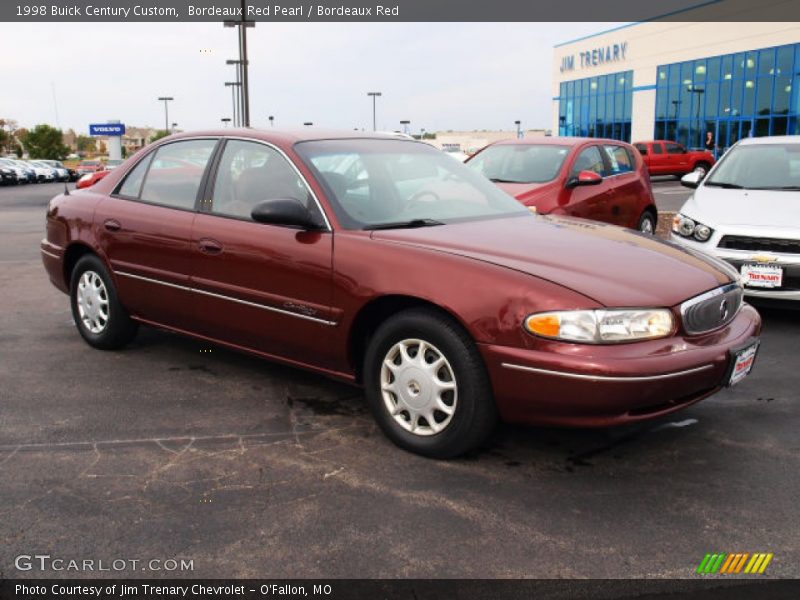 Bordeaux Red Pearl / Bordeaux Red 1998 Buick Century Custom