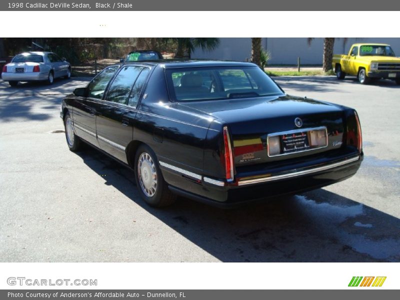 Black / Shale 1998 Cadillac DeVille Sedan