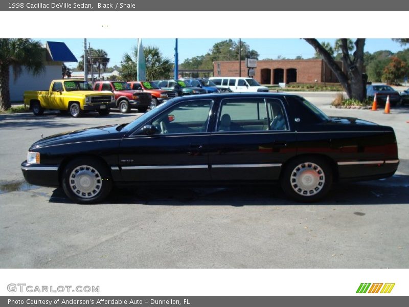 Black / Shale 1998 Cadillac DeVille Sedan