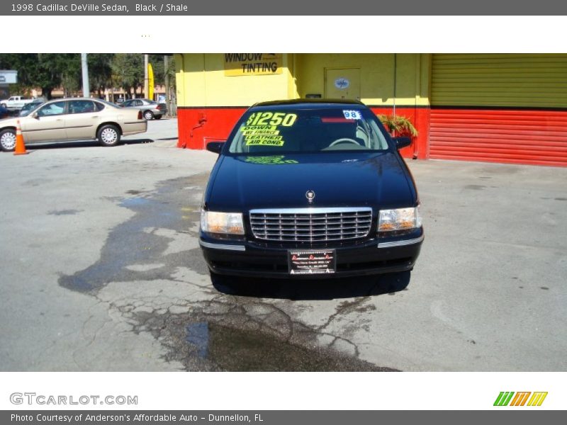 Black / Shale 1998 Cadillac DeVille Sedan