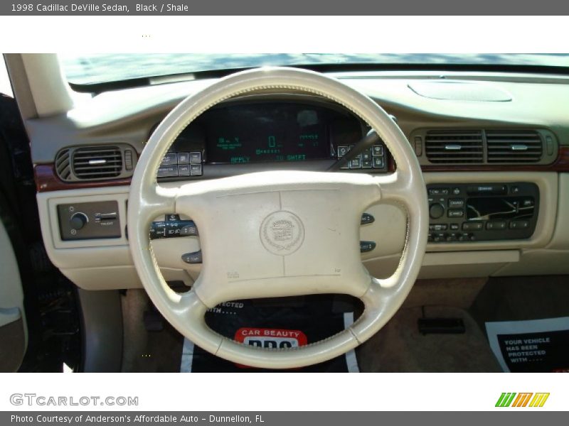 Black / Shale 1998 Cadillac DeVille Sedan