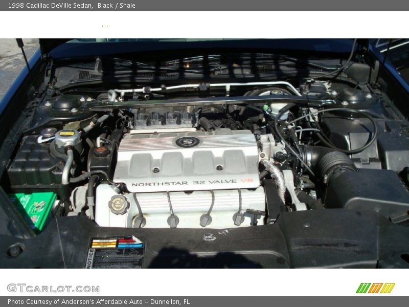 Black / Shale 1998 Cadillac DeVille Sedan
