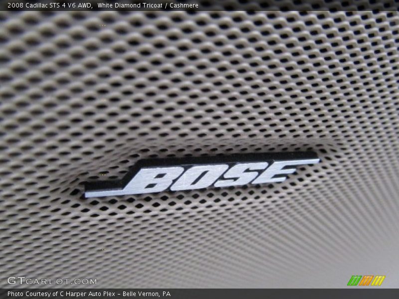 White Diamond Tricoat / Cashmere 2008 Cadillac STS 4 V6 AWD