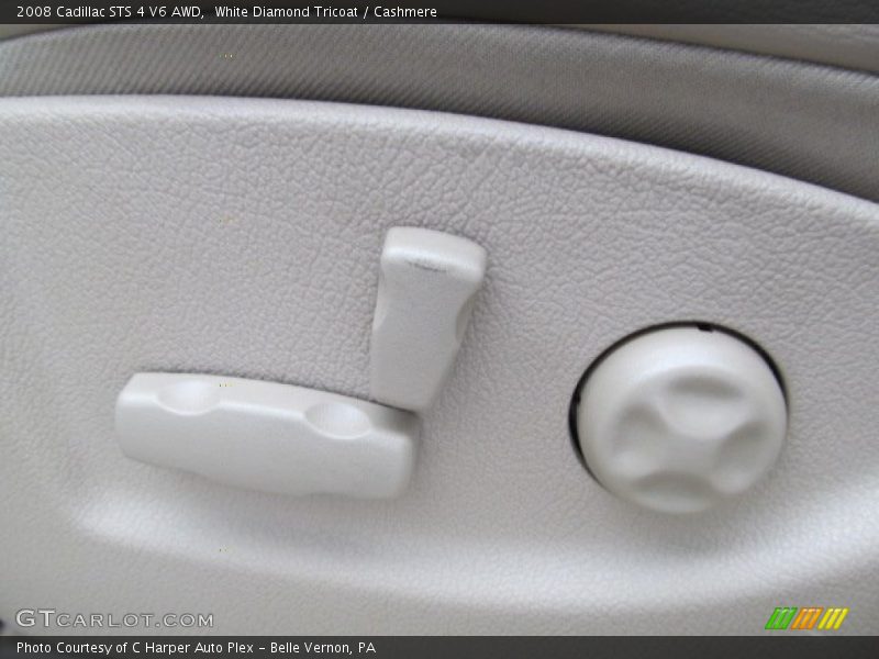 White Diamond Tricoat / Cashmere 2008 Cadillac STS 4 V6 AWD