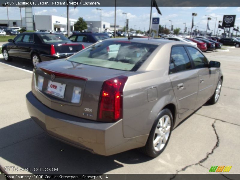 Radiant Bronze / Cashmere 2006 Cadillac CTS Sedan