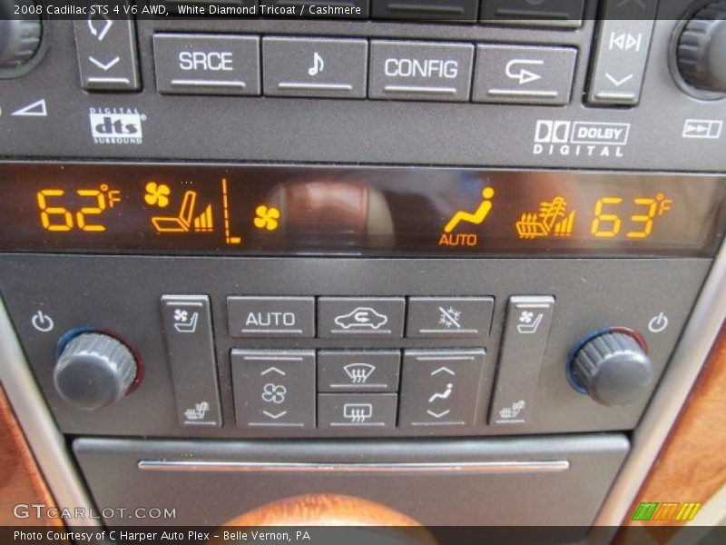 White Diamond Tricoat / Cashmere 2008 Cadillac STS 4 V6 AWD