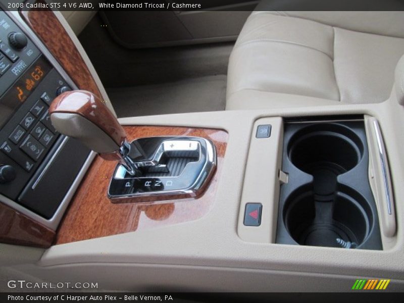 White Diamond Tricoat / Cashmere 2008 Cadillac STS 4 V6 AWD