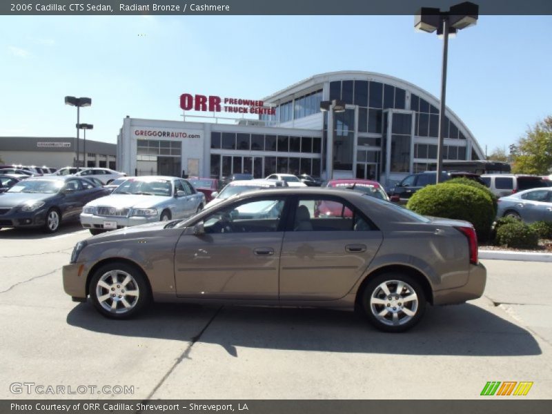 Radiant Bronze / Cashmere 2006 Cadillac CTS Sedan