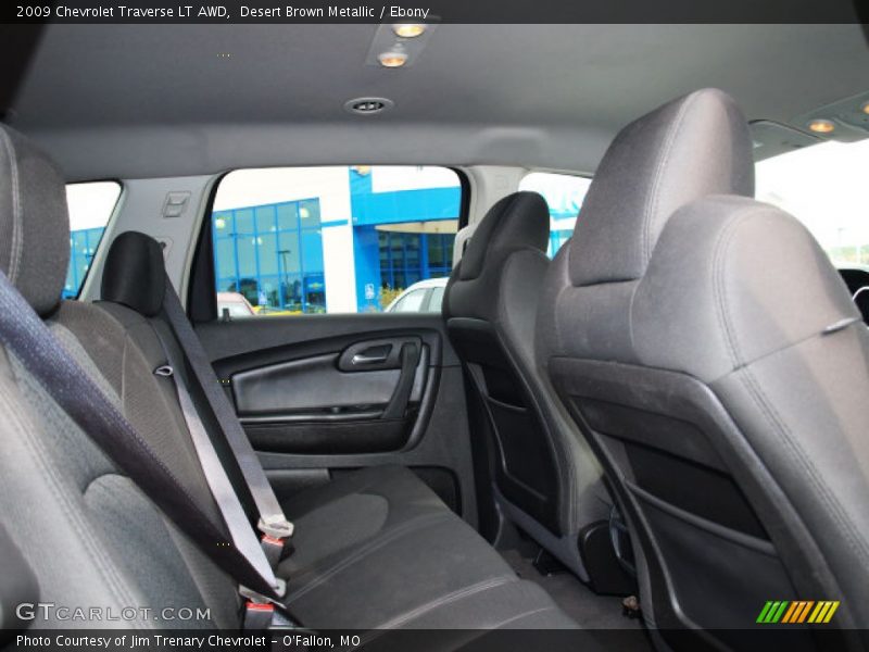 Desert Brown Metallic / Ebony 2009 Chevrolet Traverse LT AWD