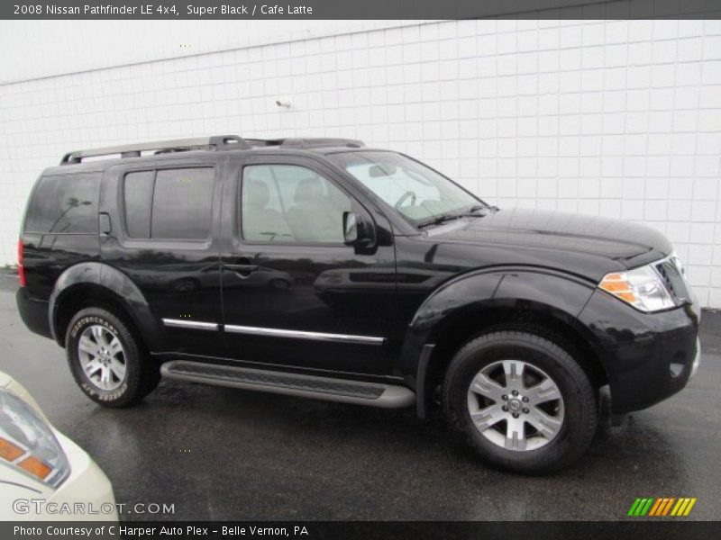 Super Black / Cafe Latte 2008 Nissan Pathfinder LE 4x4