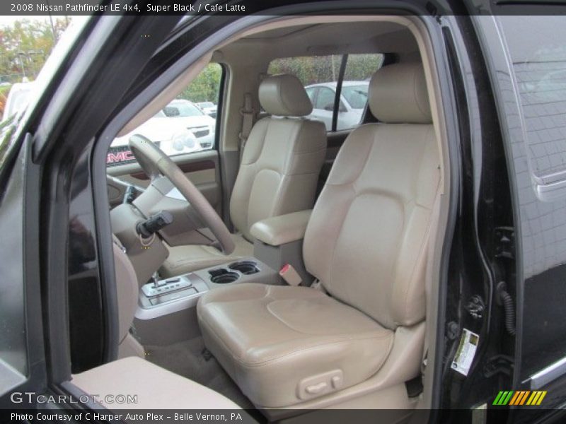 Super Black / Cafe Latte 2008 Nissan Pathfinder LE 4x4