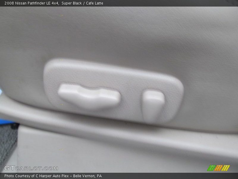 Super Black / Cafe Latte 2008 Nissan Pathfinder LE 4x4