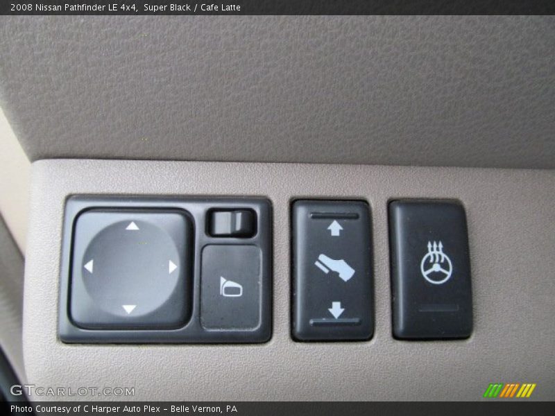 Super Black / Cafe Latte 2008 Nissan Pathfinder LE 4x4