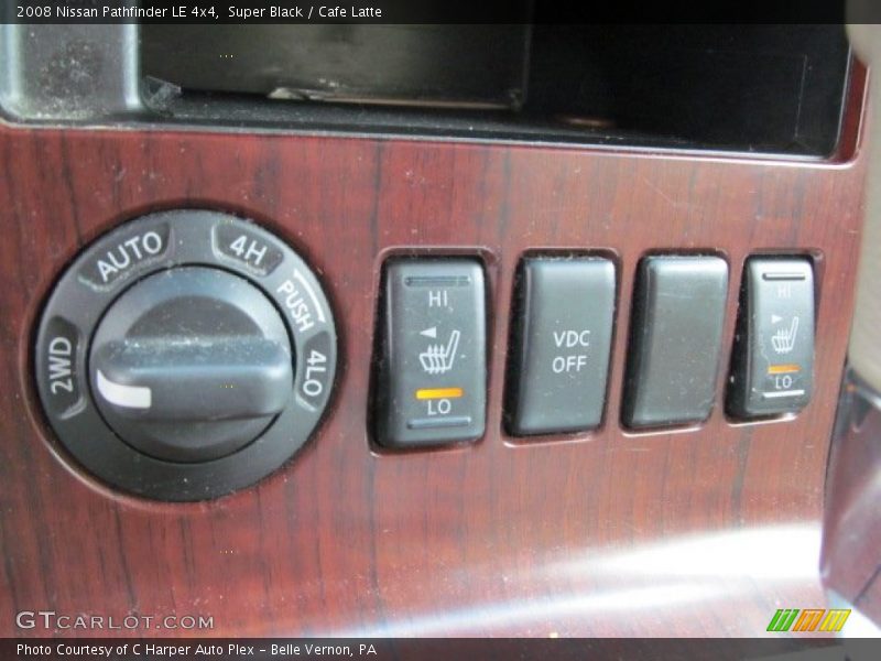 Super Black / Cafe Latte 2008 Nissan Pathfinder LE 4x4