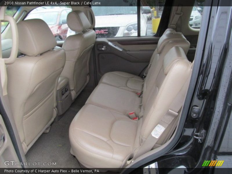 Super Black / Cafe Latte 2008 Nissan Pathfinder LE 4x4
