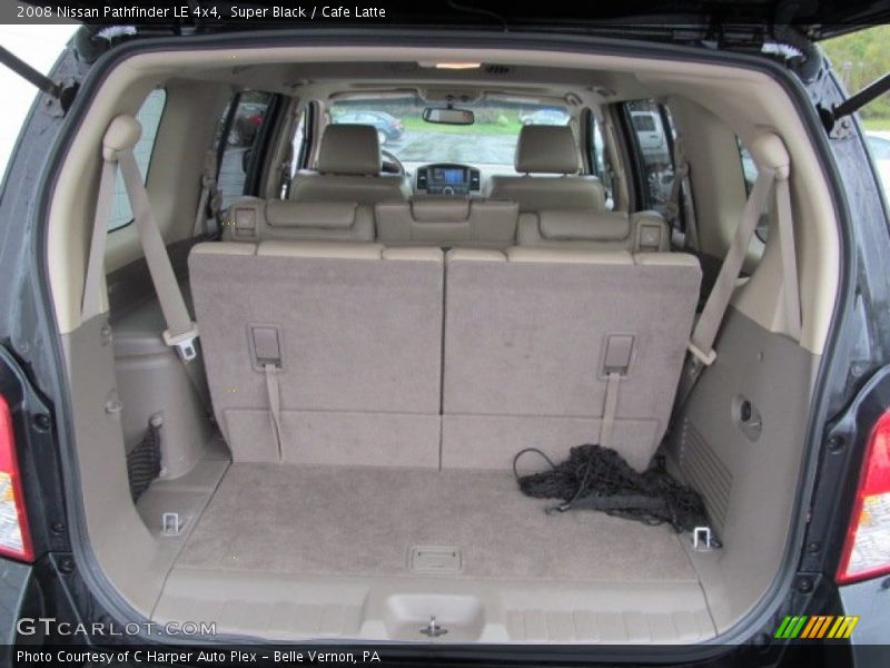 Super Black / Cafe Latte 2008 Nissan Pathfinder LE 4x4